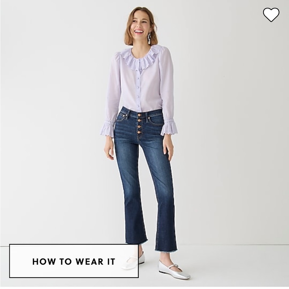 J.Crew Demi-boot crop Jean